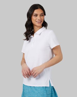 WOMEN'S COOL FITTED POLO