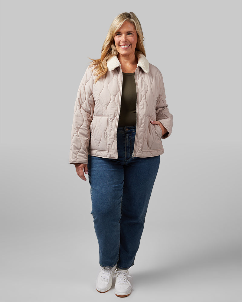 WOMEN'S SHIELD TECH ONION QUILTED JACKET - Image 8