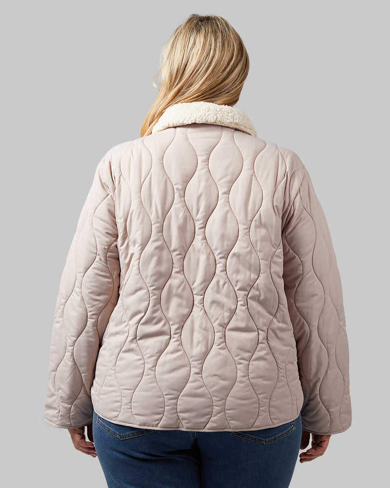 WOMEN'S SHIELD TECH ONION QUILTED JACKET - Image 7