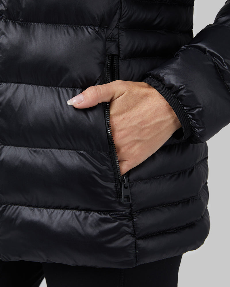 WOMEN'S SHINY HOODED JACKET - Image 3