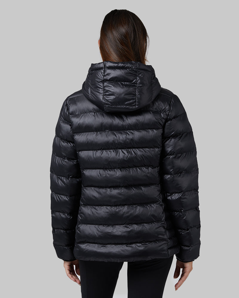WOMEN'S SHINY HOODED JACKET - Image 5