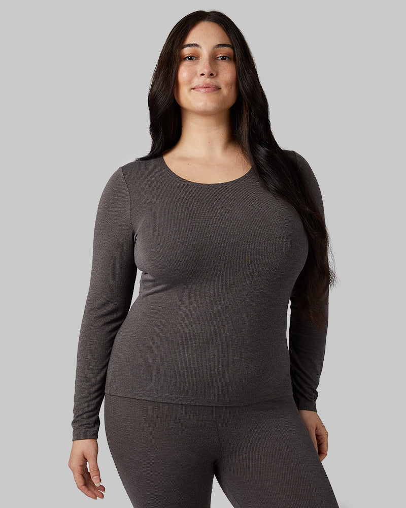 WOMEN'S MIDWEIGHT BASELAYER SCOOP TOP - Image 5