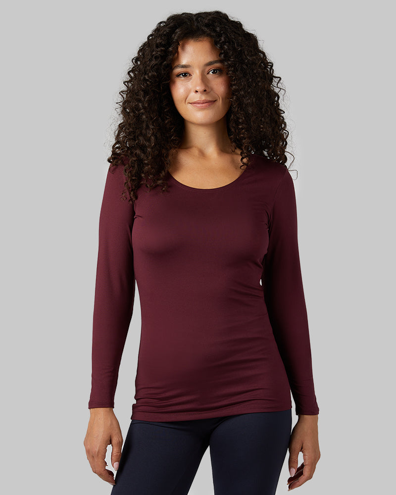 WOMEN'S LIGHTWEIGHT BASELAYER SCOOP TOP - Image 13