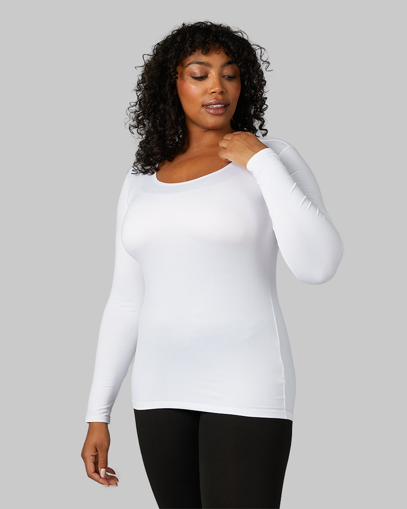 WOMEN'S LIGHTWEIGHT BASELAYER SCOOP TOP - Image 41