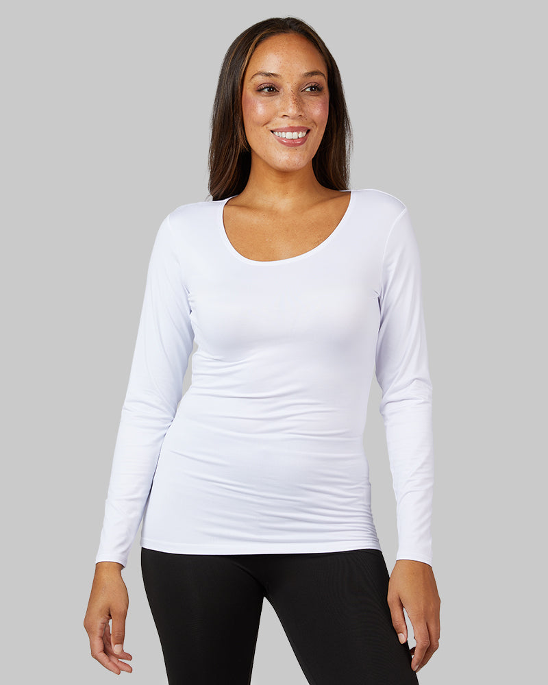 WOMEN'S LIGHTWEIGHT BASELAYER SCOOP TOP - Image 38