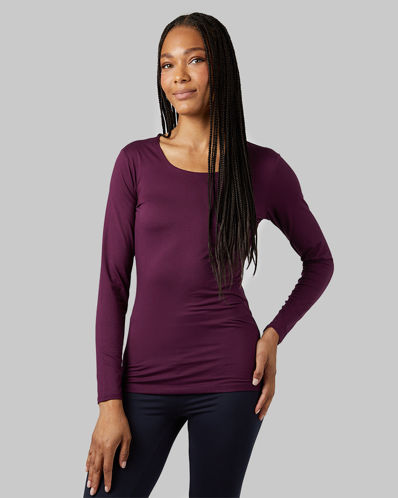 WOMEN'S LIGHTWEIGHT BASELAYER SCOOP TOP - Image 5