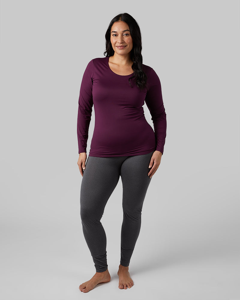 WOMEN'S LIGHTWEIGHT BASELAYER SCOOP TOP - Image 12