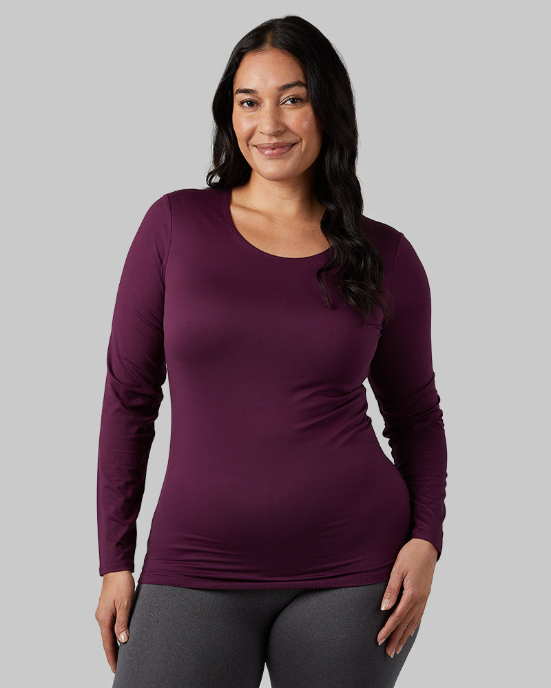 WOMEN'S LIGHTWEIGHT BASELAYER SCOOP TOP - Image 9