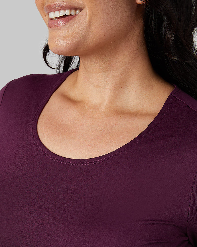 WOMEN'S LIGHTWEIGHT BASELAYER SCOOP TOP - Image 10