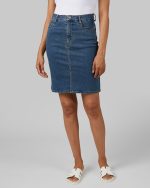 WOMEN'S STRETCH COMFORT JEAN SKIRT