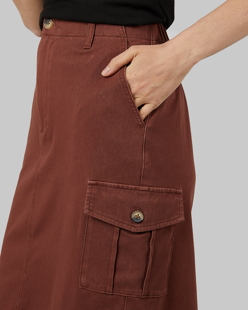 WOMEN'S STRETCH TWILL CARGO SKIRT - Image 14