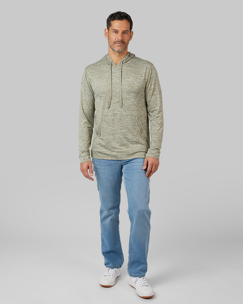 MEN'S COOL LONG SLEEVE HOODED T-SHIRT - Image 48
