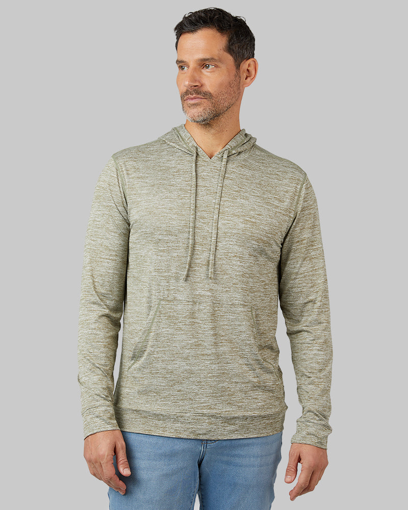 MEN'S COOL LONG SLEEVE HOODED T-SHIRT - Image 43