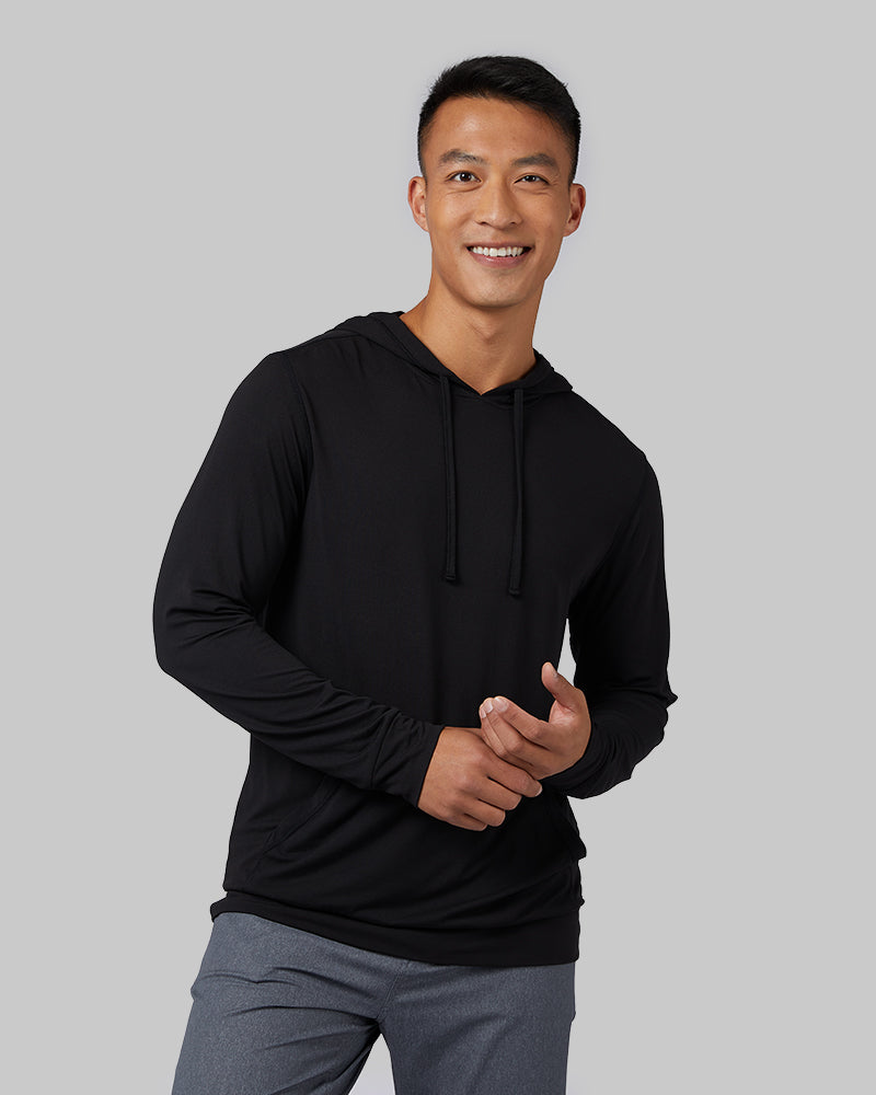 MEN'S COOL LONG SLEEVE HOODED T-SHIRT - Image 7